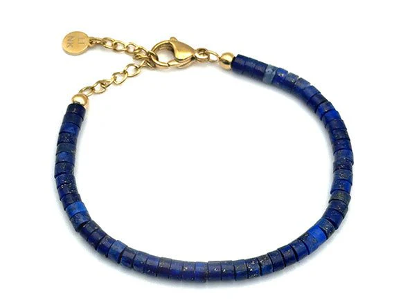 Sparkling Color Crush Bracelet Set | Turquoise & Lapis Lazuli - Image 5