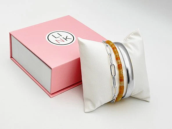 Bold Elegant Radiant Bracelet Set | Warm Aventurine - Image 2