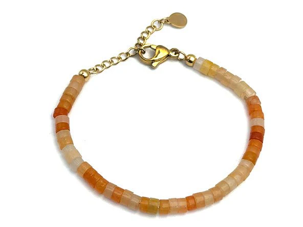 Sparkling Elegant Radiant Bracelet Set | Warm Aventurine - Image 6