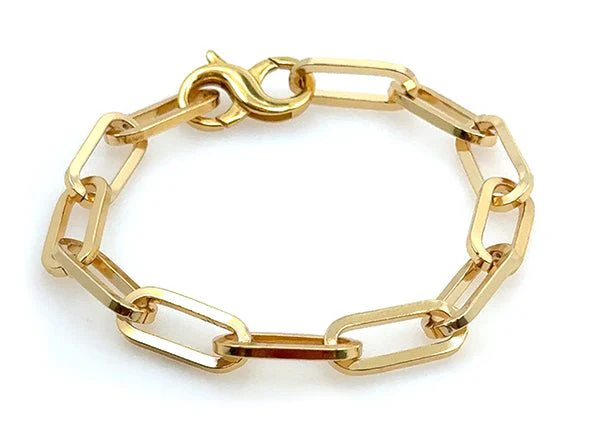 Chunky Paperclip Chain Bracelet - Image 6