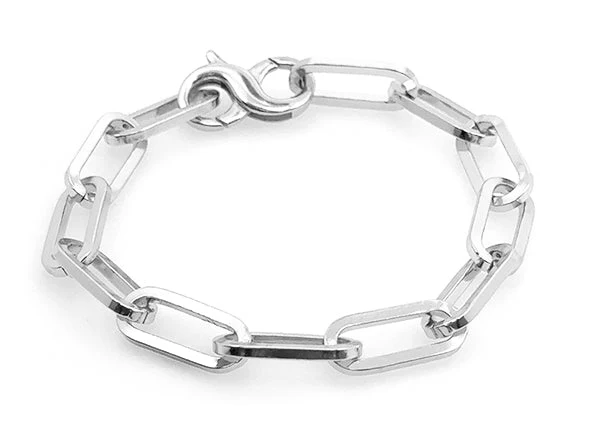 Chunky Paperclip Chain Bracelet - Image 7