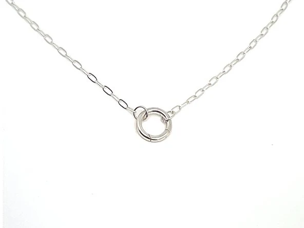 Delicate Sparkling Small Paperclip Chain - Image 10