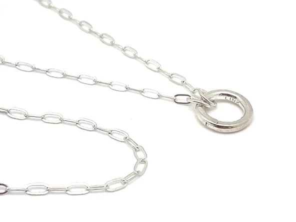 Delicate Sparkling Small Paperclip Chain - Image 8