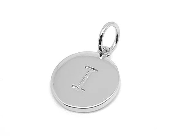 Double Sided Round Initial Charm - Image 42