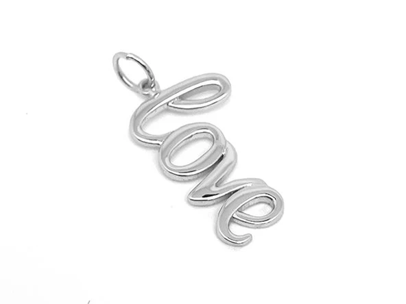 Elegant Love Word Pendant - Image 6