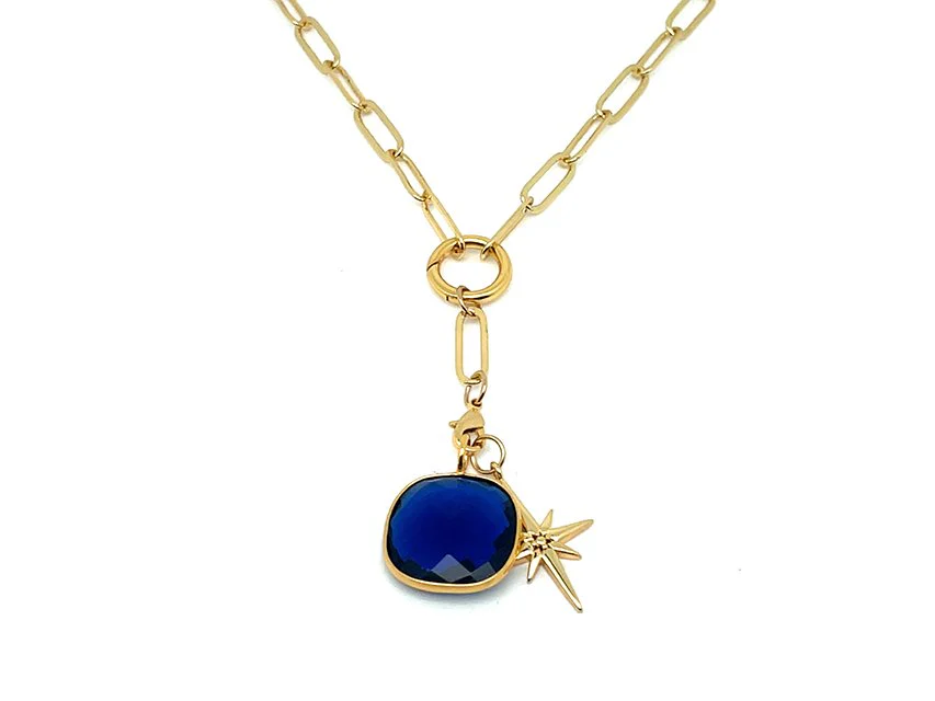 Elegant Paperclip Chain with Extender - Image 3