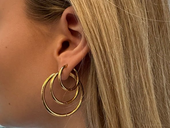 Everyday Essential Hoop Earrings | Extra Large - Image 3