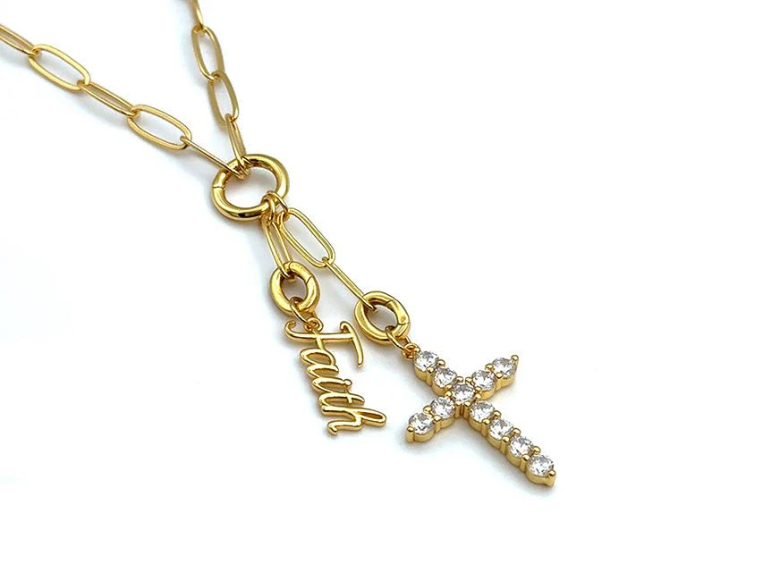 Faith Word Pendant - Image 4