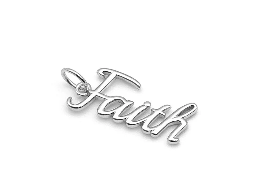 Faith Word Pendant - Image 5