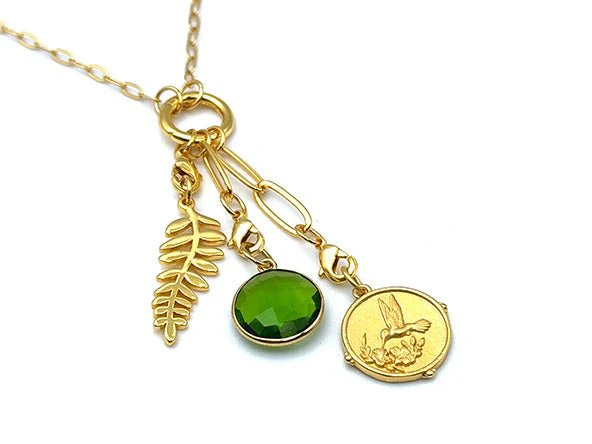 Graceful Hummingbird Pendant - Image 5