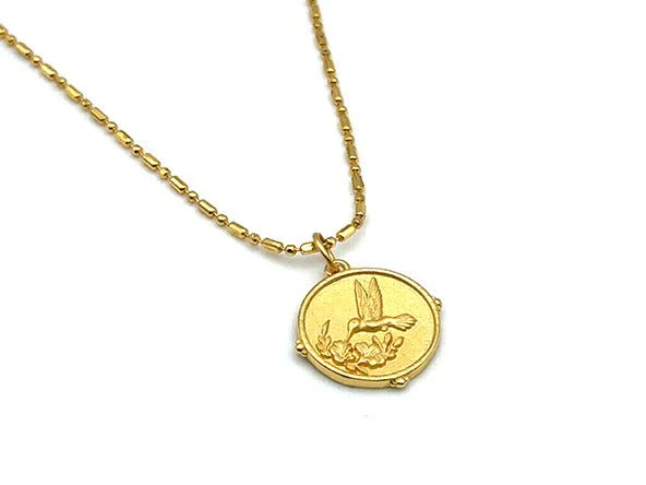 Graceful Hummingbird Pendant - Image 6