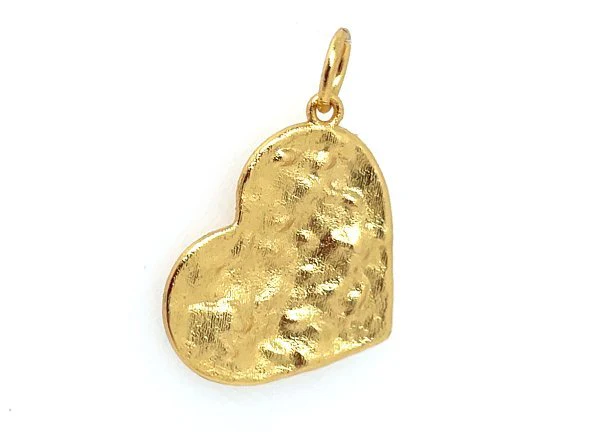 Key Hammered Heart Birthstone Set | The Perfect Gift - Image 4
