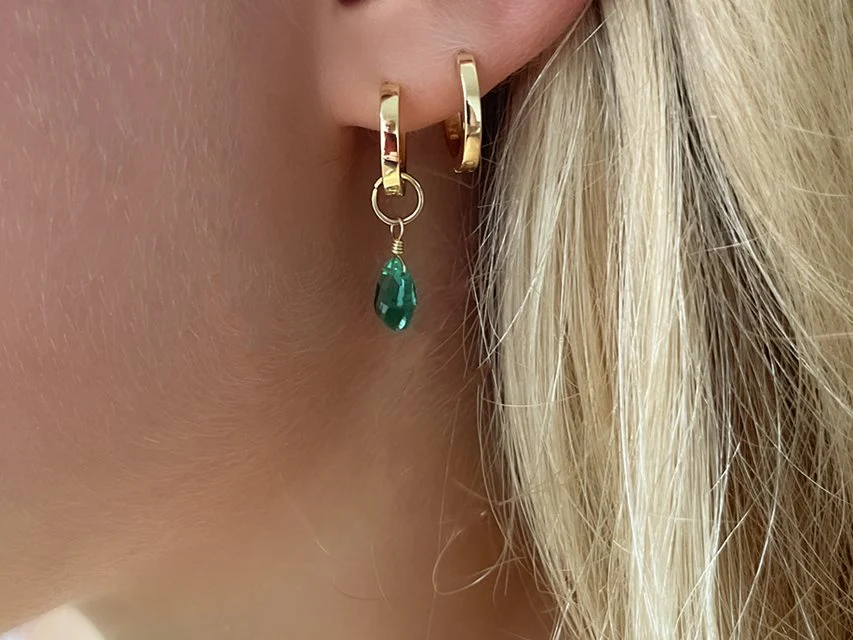 Huggie Hoop Earrings - Image 3