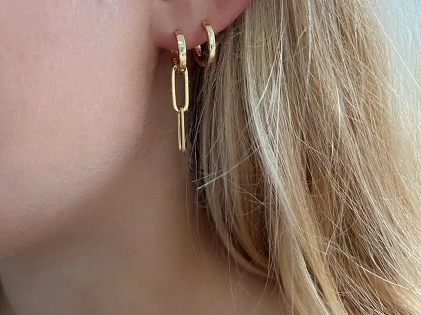 Huggie Hoop Earrings - Image 5