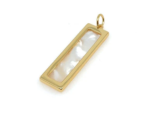 Mother of Pearl Rectangle - Image 7