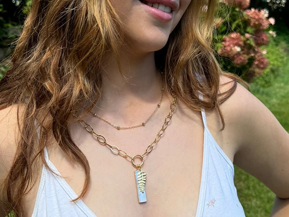 Palm Leaf Pendant - Image 3