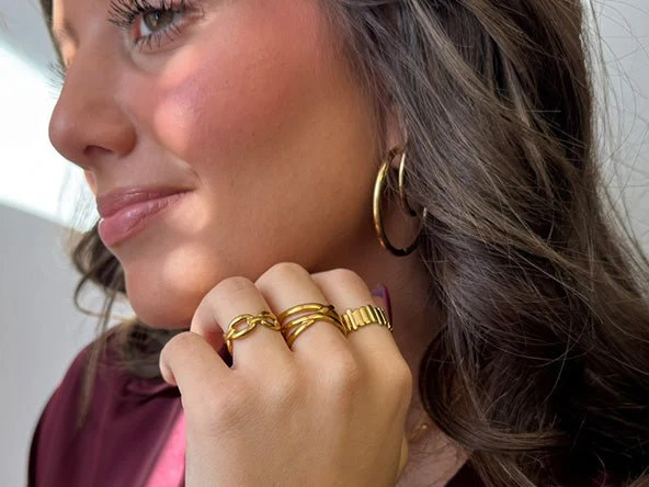 Bold Chain Ring - Image 3