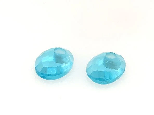 Small Colorful Teardrop Earring Charms - Image 7