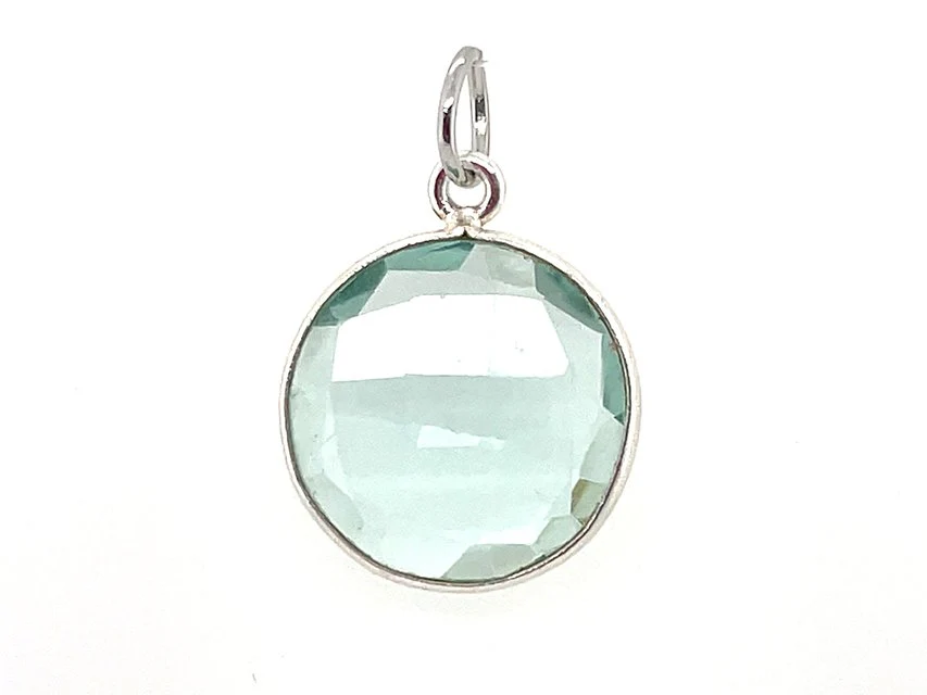 Sparkling Round Birthstone Pendants - Image 10
