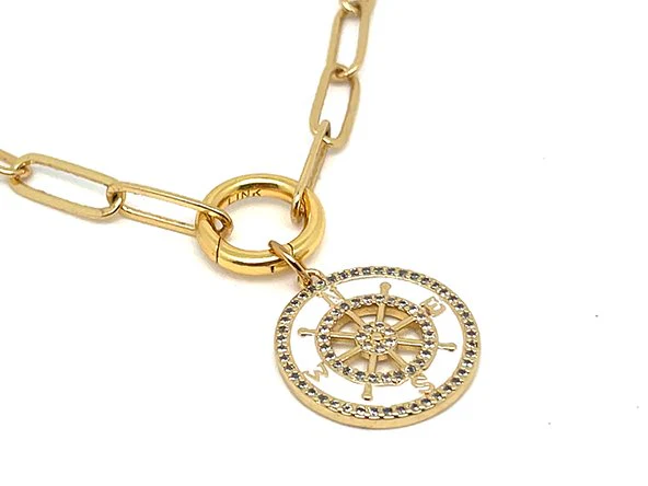 Sparkling Compass Pendant - Image 5