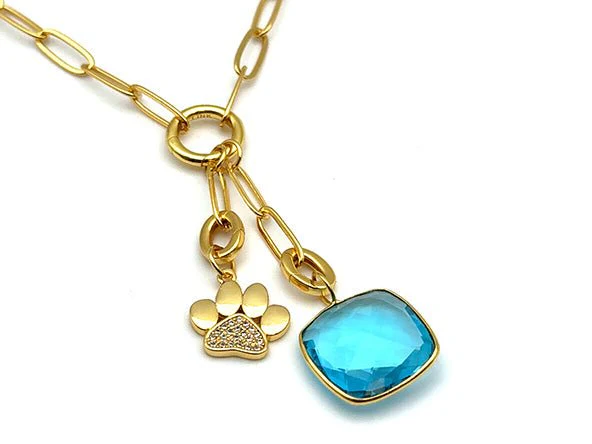 Sparkling Paw Pendant - Image 3