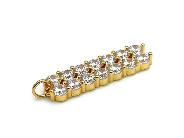 Sparkling Rectangle Pendant - Image 6
