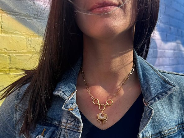 Triple Clasp Paperclip Chain - Image 3