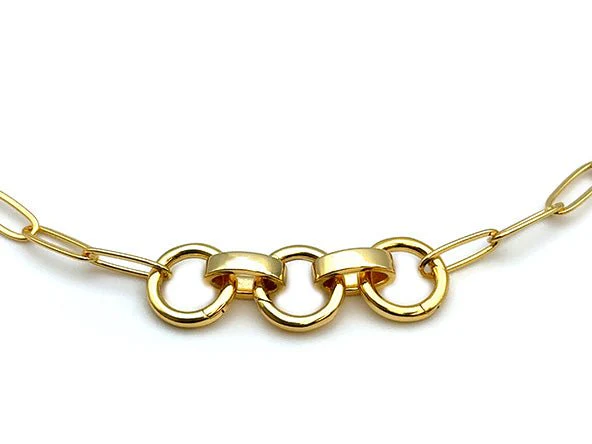 Triple Clasp Paperclip Chain - Image 5