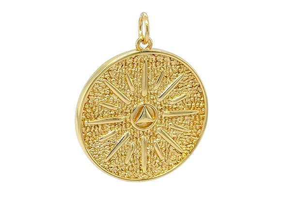 Two-Sided Dazzling Sunray Pendant - Image 6