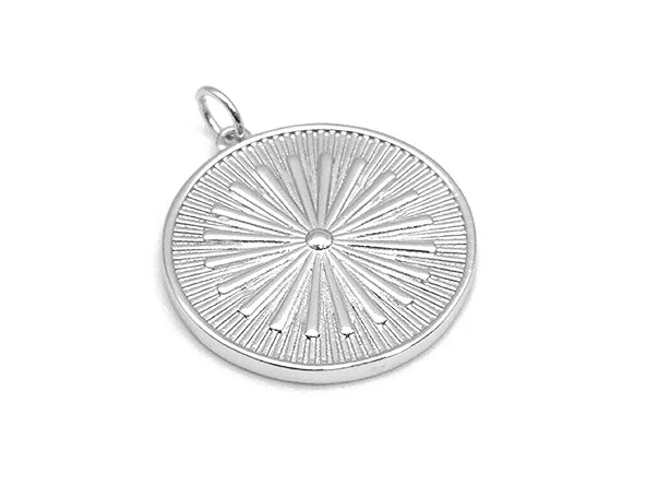 Two-Sided Dazzling Sunray Pendant - Image 7