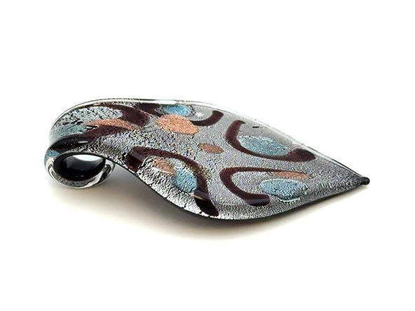 Vintage | XL Glass Teardrop Pendant - Image 10