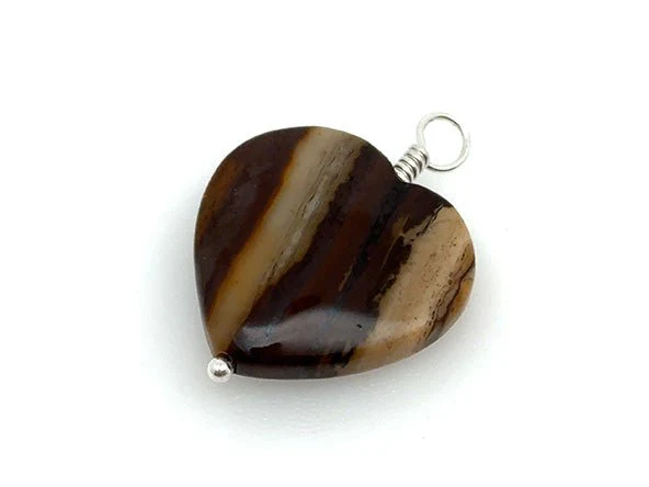 Vintage | Zebra Jasper Hearts - Image 4